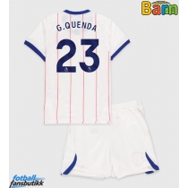 Chelsea Geovany Quenda #23 Tredjedraktsett Barn 2026-27 Kortermet (+ Korte bukser)